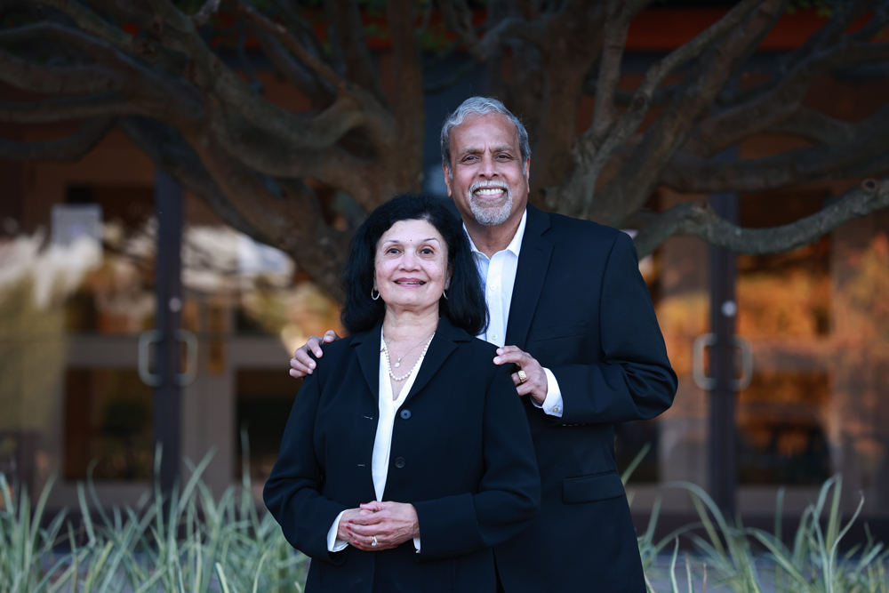 Geeta and Sam Shanbhag